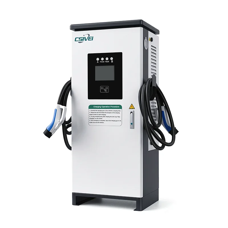 50KW Elektrikli Araç Şarj Cihazı DC Şarj İstasyonu